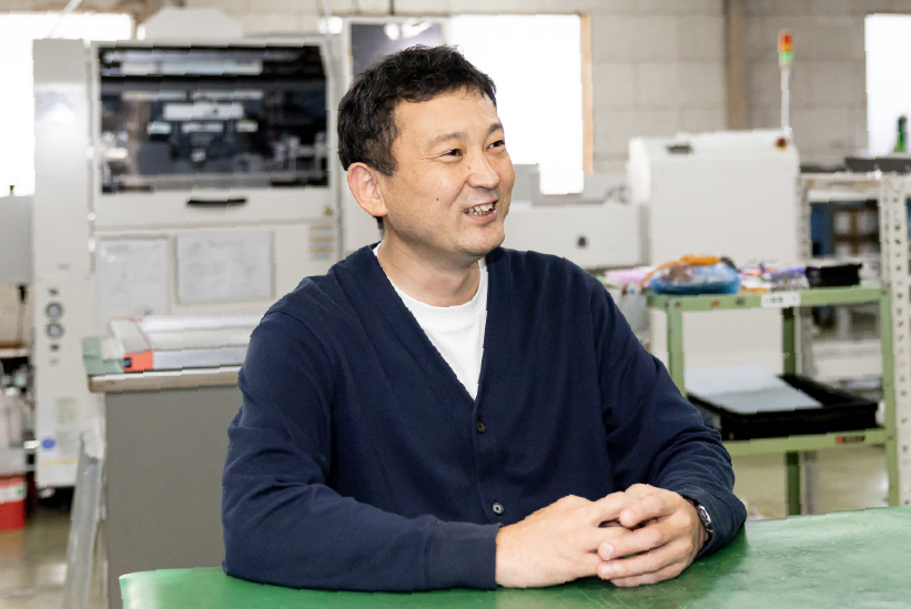 株式会社アオバテック 代表取締役　齊藤様の顔写真