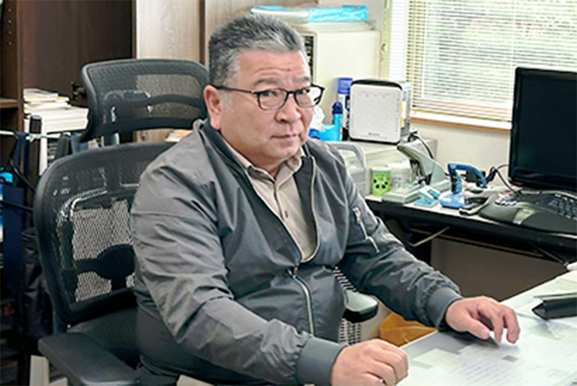 株式会社カズマサ 代表取締役　和田様の顔写真