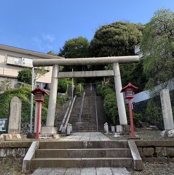 高田天満宮の鳥居