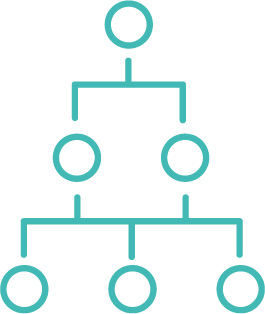 家系図のイラスト