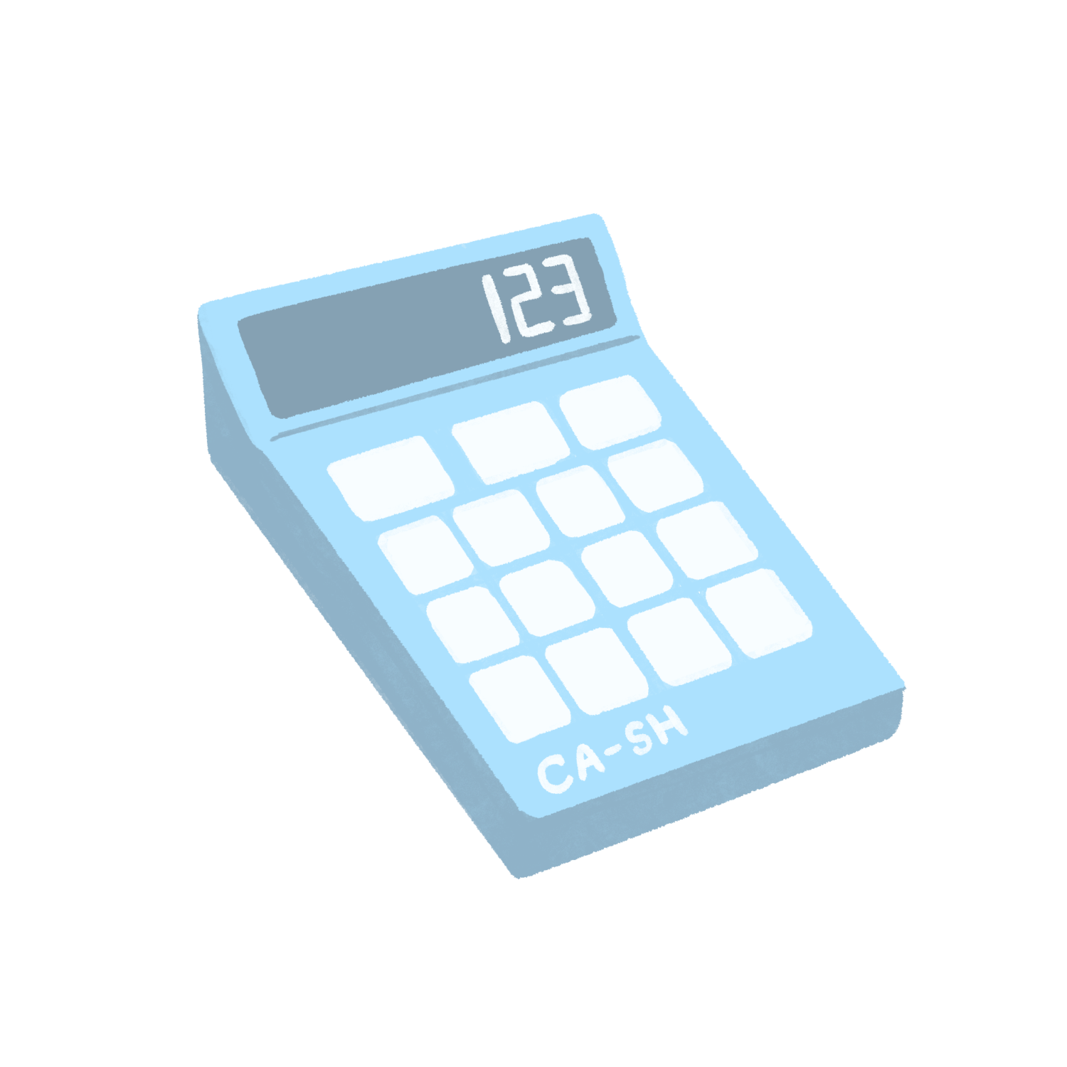 電卓のイラスト